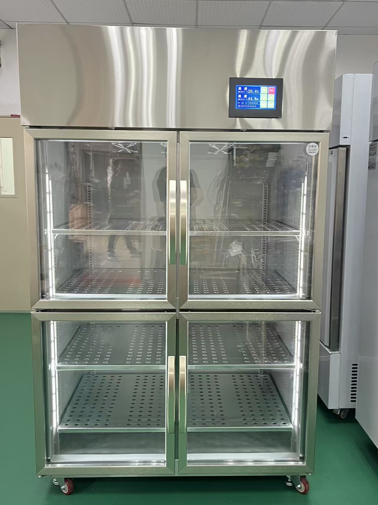 玻璃四门菲林胶片恒温恒湿柜（风冷）